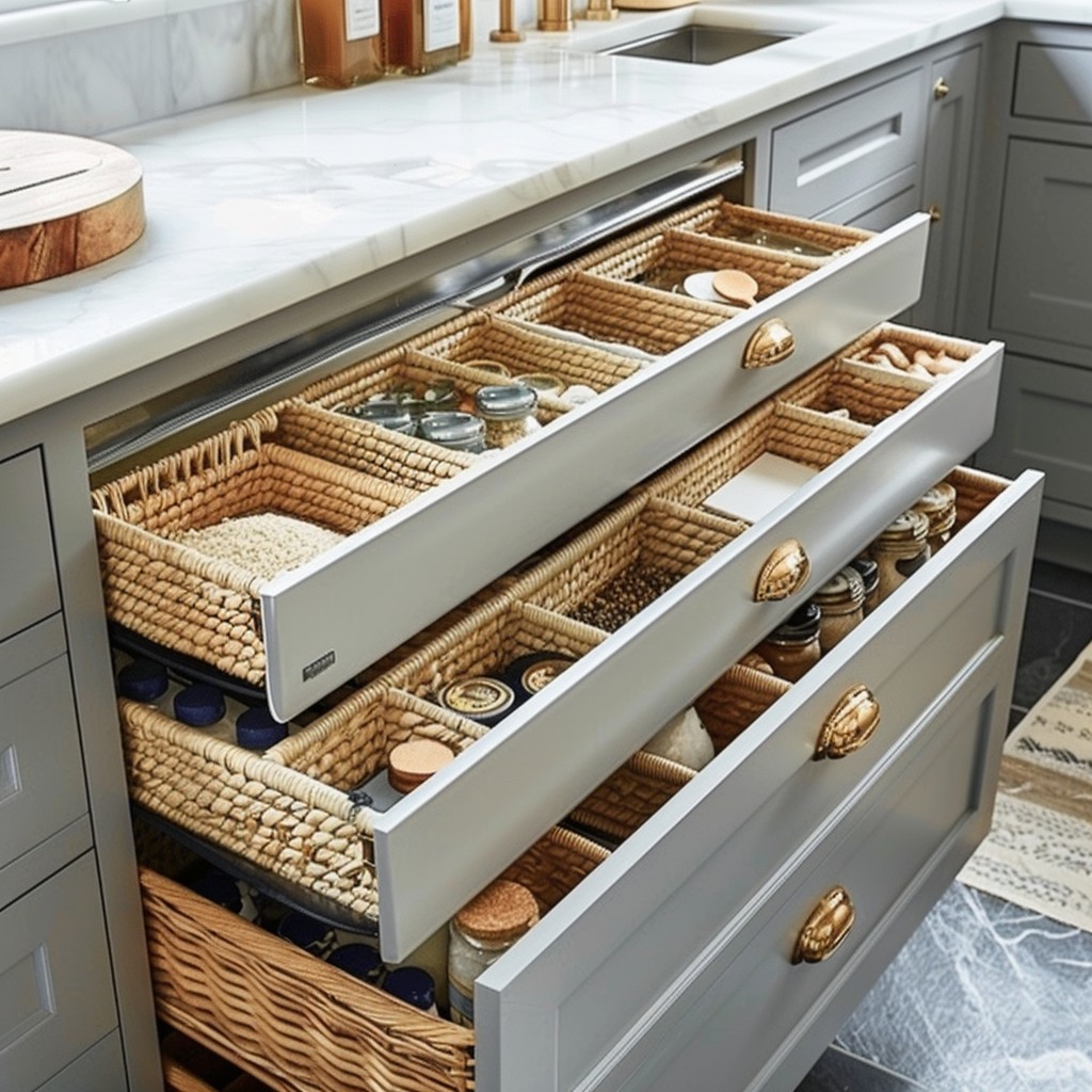 Pull Out Baskets - Kitchen Storage & Organisation
