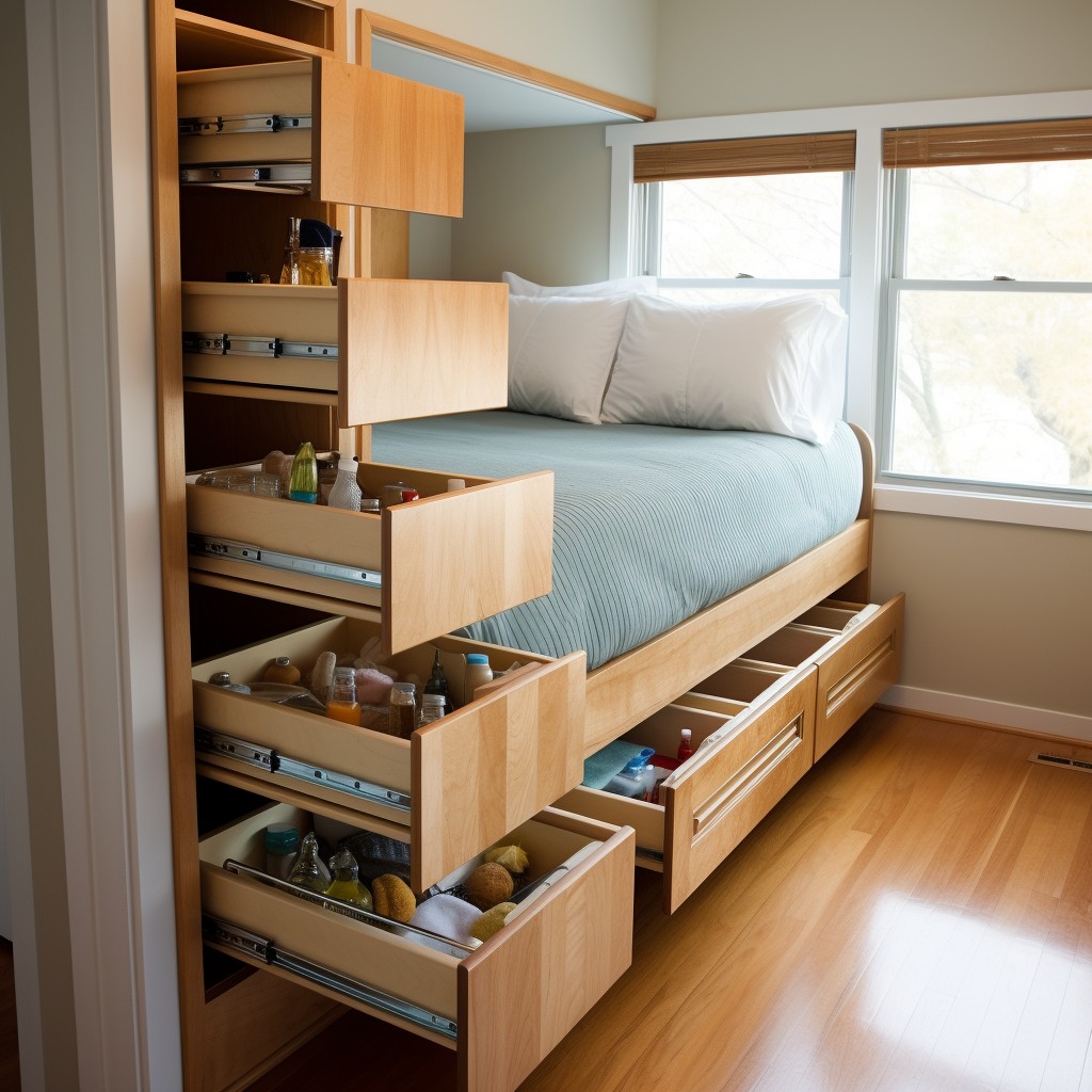 Pull-Out Cabinets for Narrow Spaces - Storage Items For Home