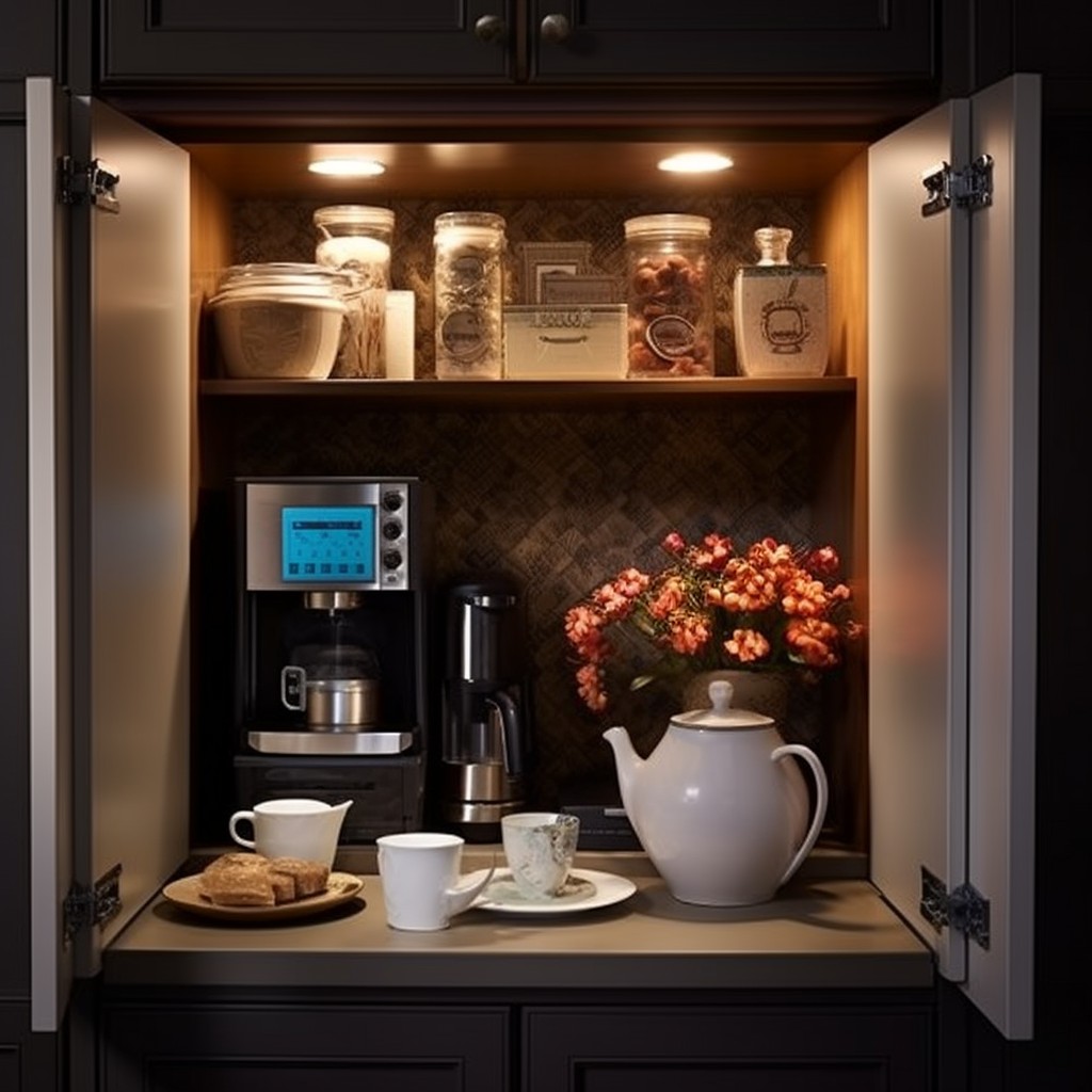Rework the Closet - Coffee Bar Ideas for Home