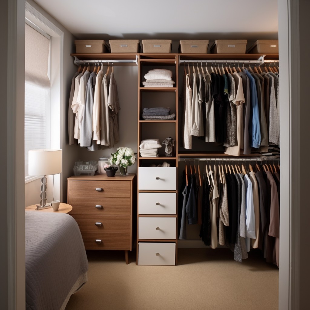 Creative Ideas to Maximise Space in Small Closet Design