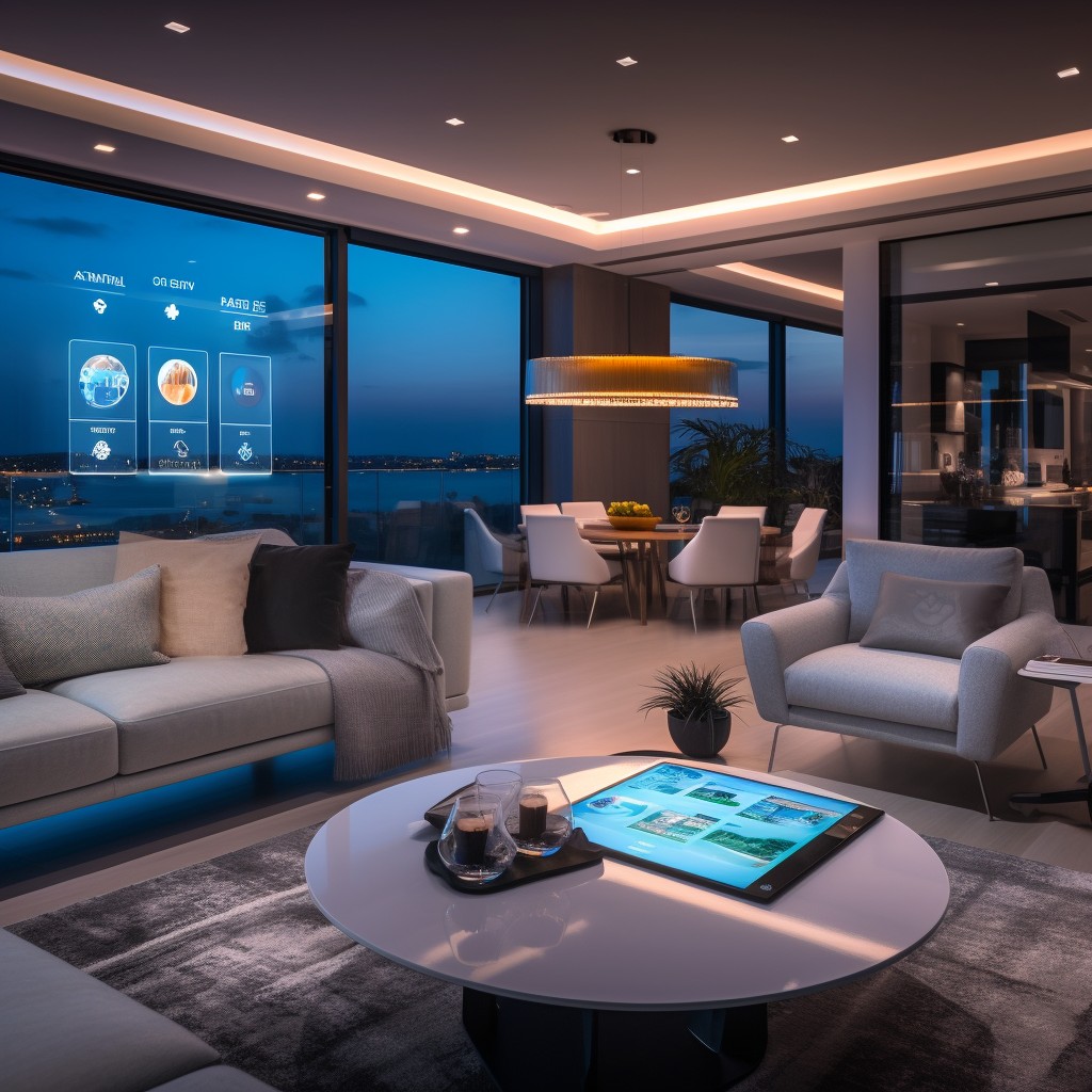 Smart Technology Integration - Modern Apartment Design