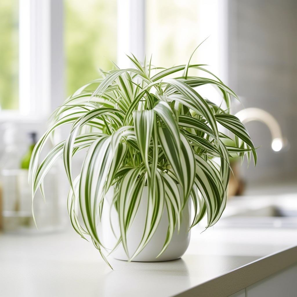 Spider Plant - Indoor Plants For The Kitchen