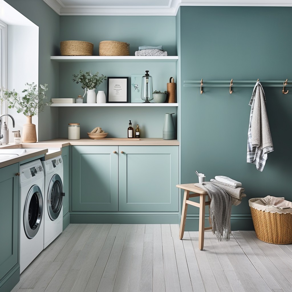 Splash of Colour and Texture  Utility Rooms Ideas