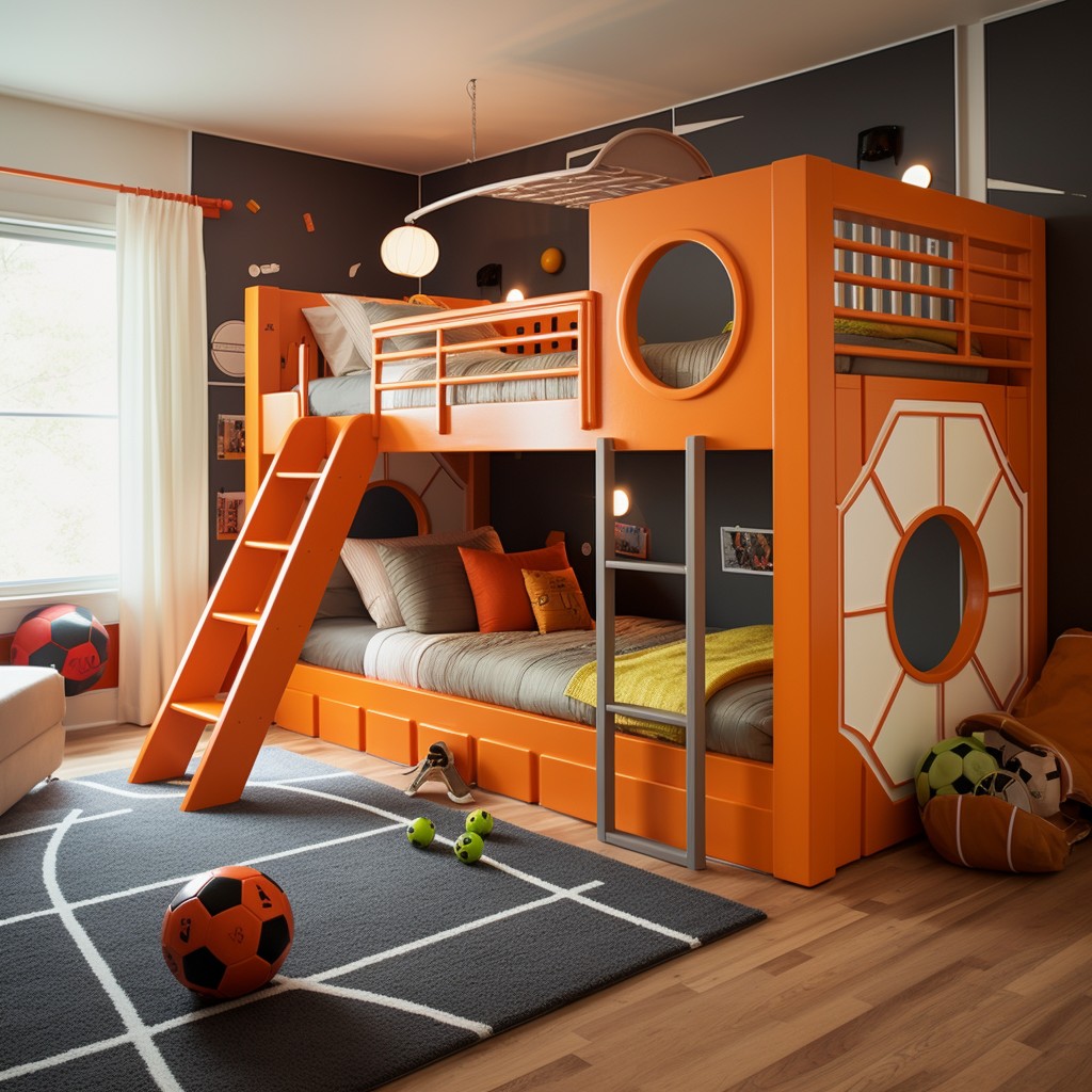 Sports-Themed- Bunk Bed Ideas