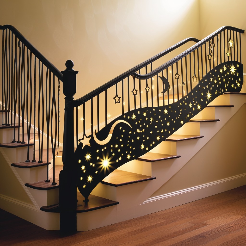 Starry Night Railing - Staircase Railing Design For Home