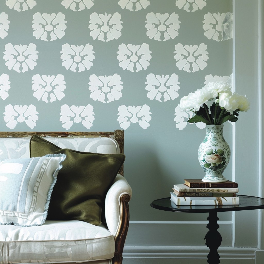 Stencilling for Personalised Patterns - Wall Painting Styles