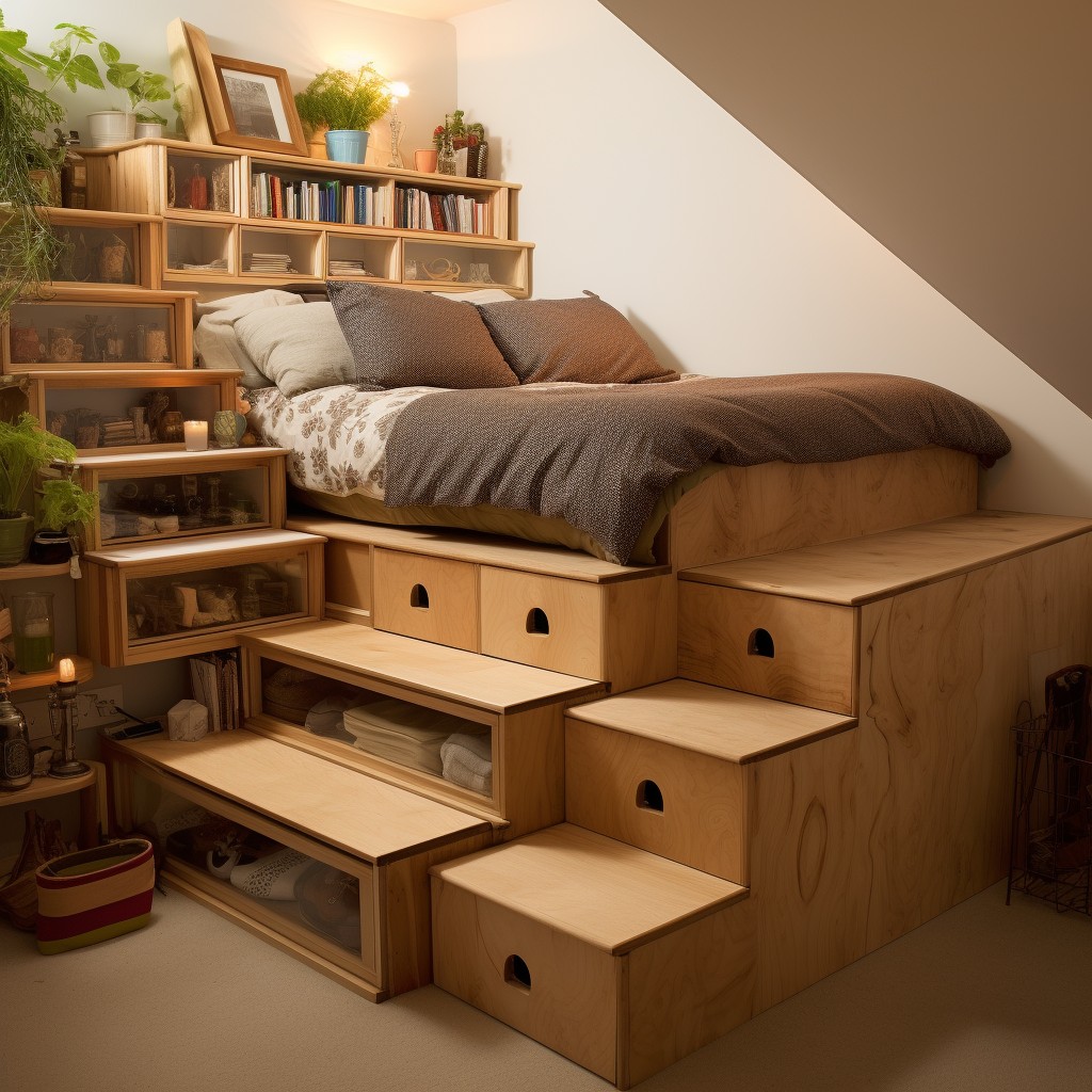 Storage Steps to Raised Beds - Diy Bedroom Storage Ideas