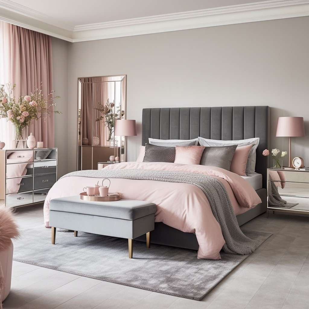 Sweet and Classic - Pink And Grey Combination