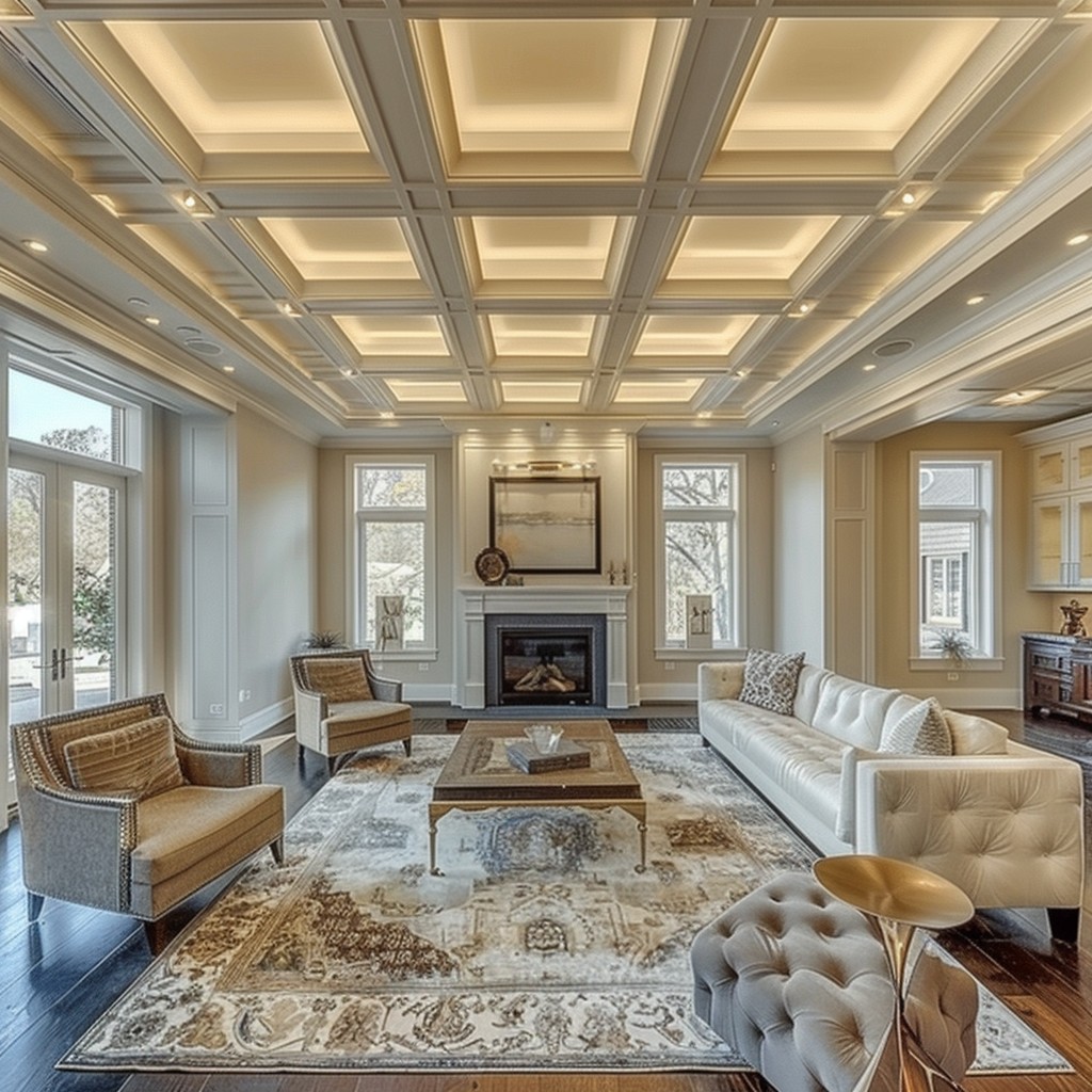 The Art of Illusion Coffered Ceiling Designs