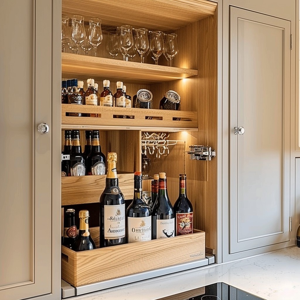 The Flexibility of Modular Shelving - Upper Corner Kitchen Cabinet Organization Ideas