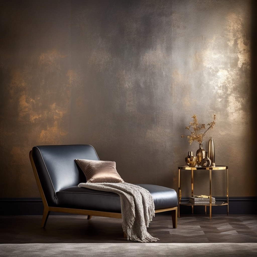 The Sophistication of Metallic Finishes - Best Wallpaper For Walls