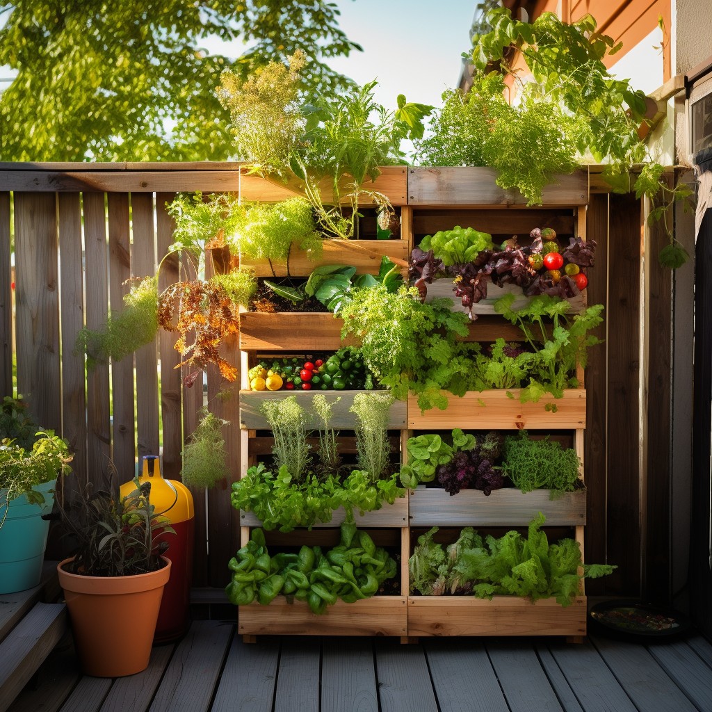 Think Vertically for Small-space Gardening
