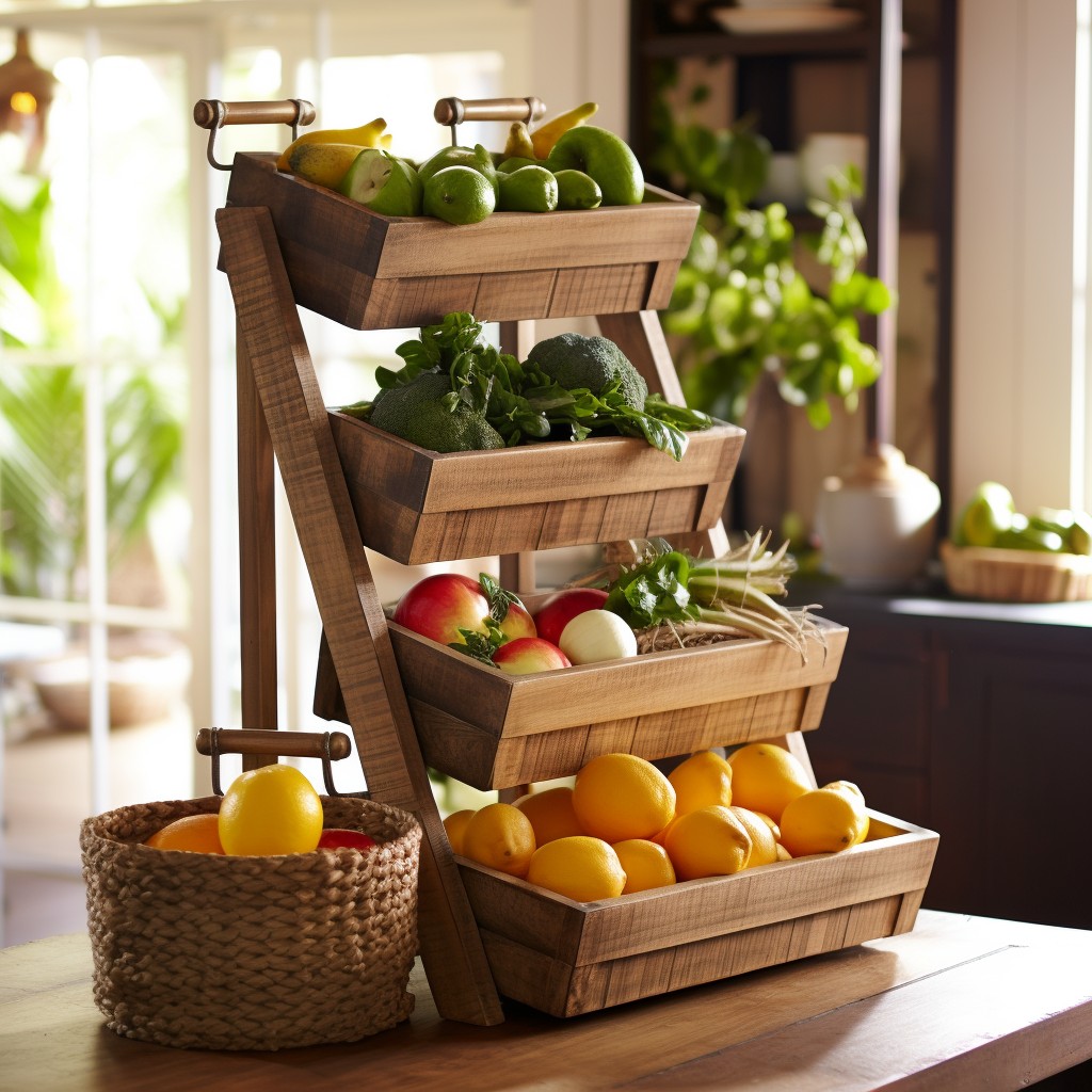 Tiered Basket Storage How To Organize Your Kitchen
