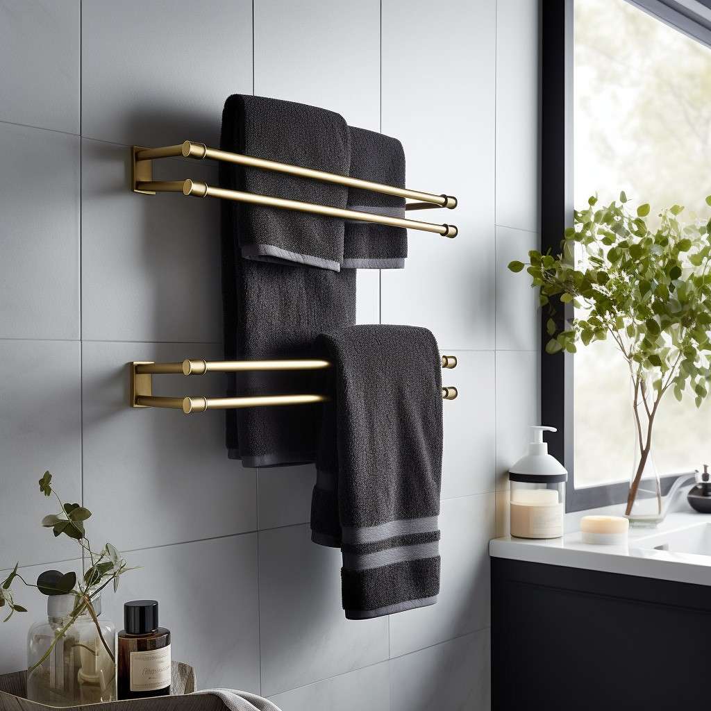 Upgrade Towel Racks and Rings - Restroom Remodeling Ideas