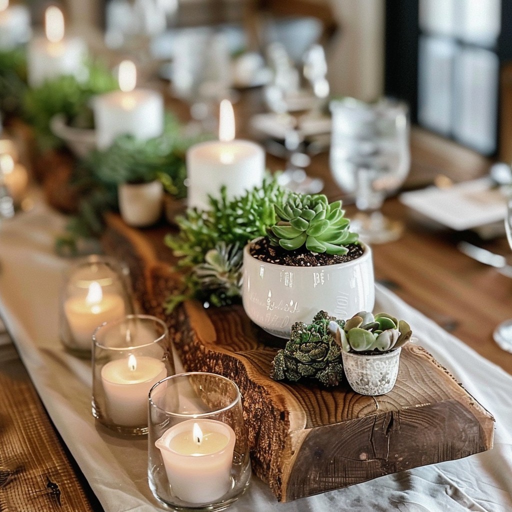 Use Nature-Inspired Accents More Often - Dining Table Setting Ideas
