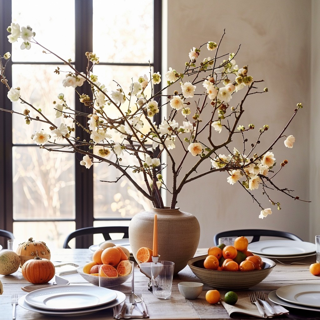 Use Seasonal Centerpieces - Dining Table Decor