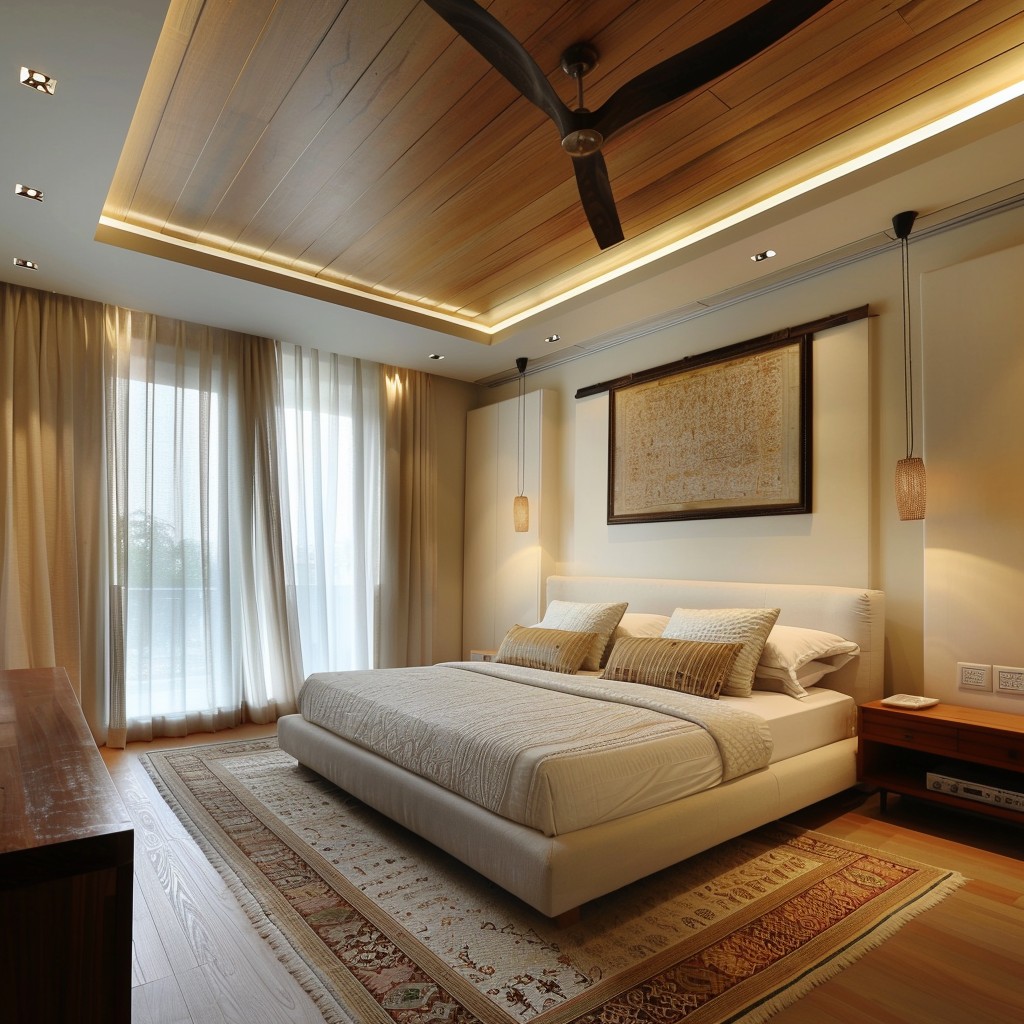 Vastu for Bedroom Ceilings - Bed Position According to Vastu