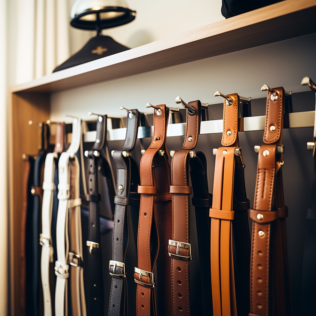 Vertical Tie and Belt Racks - How To Organise A Closet