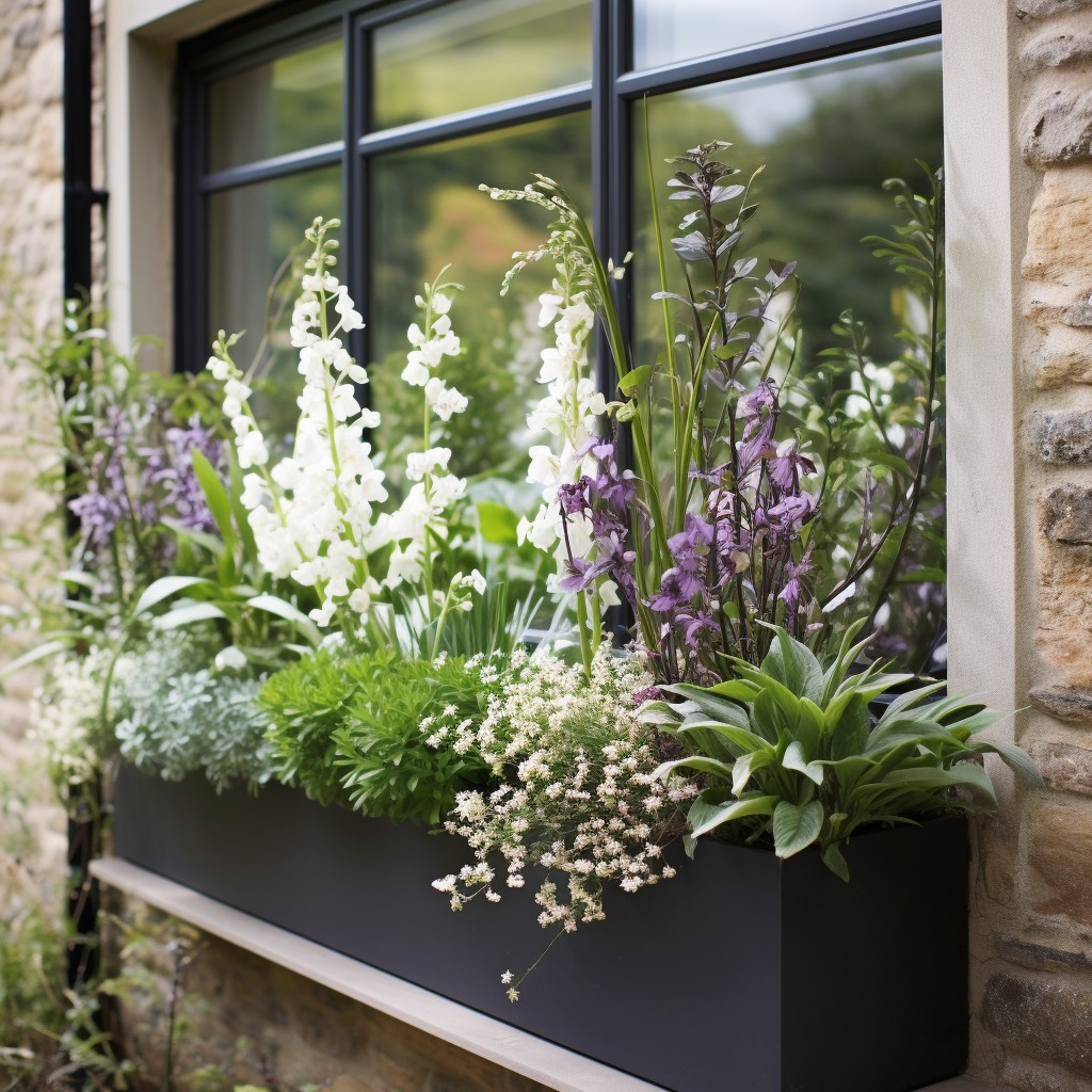 Window Box Modern Small Garden Ideas