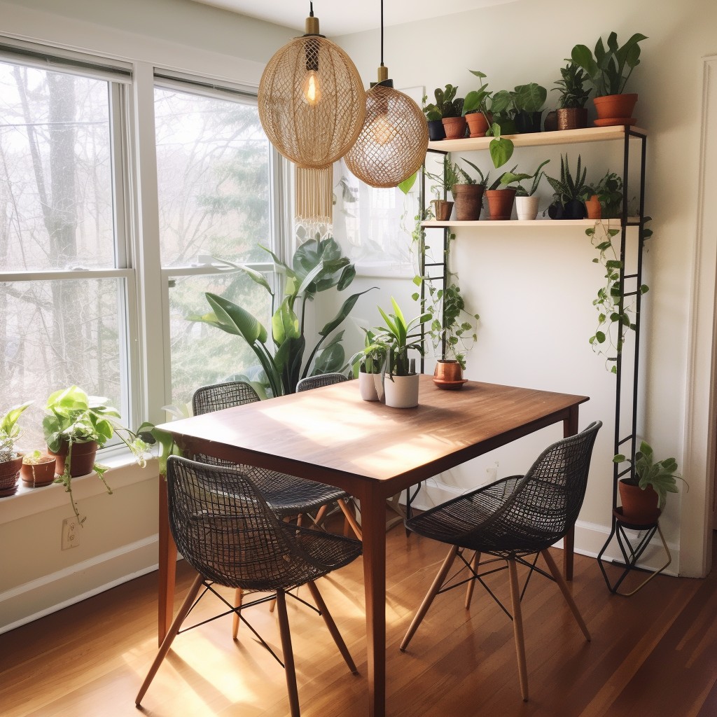 Add Plants - Simple Dining Room Ideas