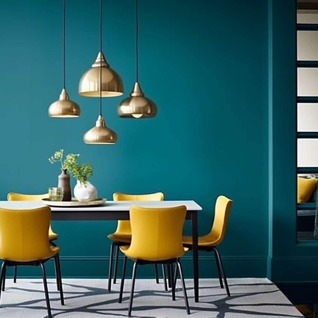 Adriatic Sea - Warm Dining Room Colors