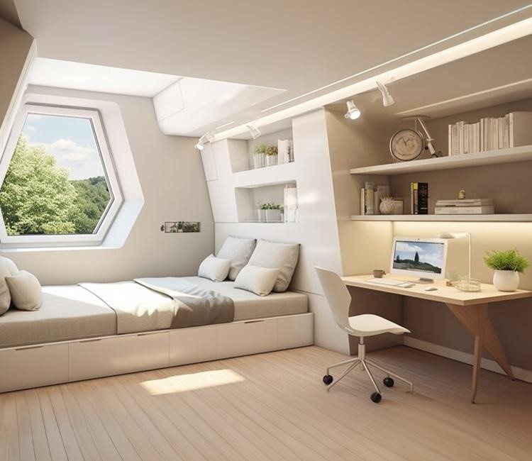 Bed Room Interior Design Ideas for 1 BHK Apartment