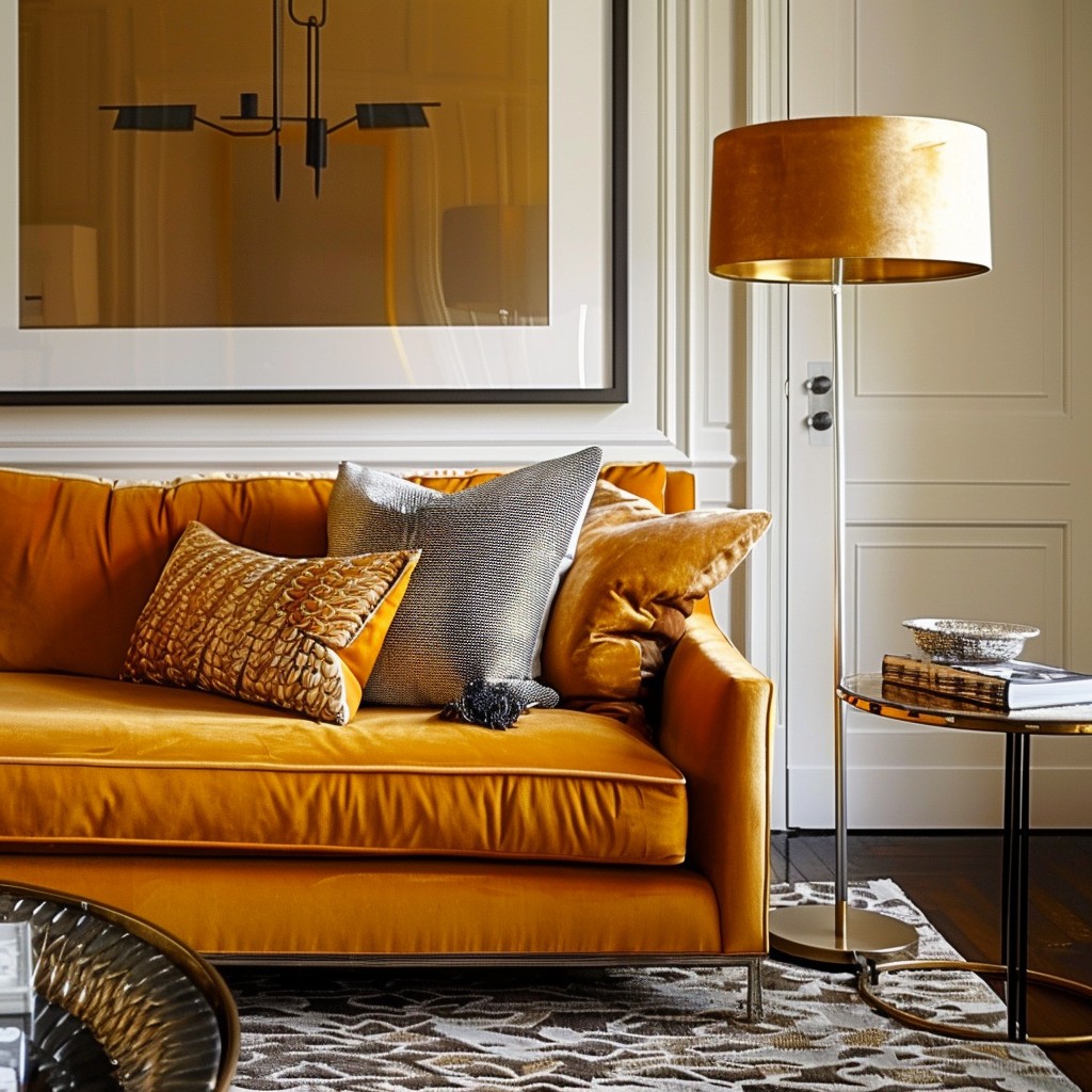 Bold Sofa for Revamping Room Design for Family