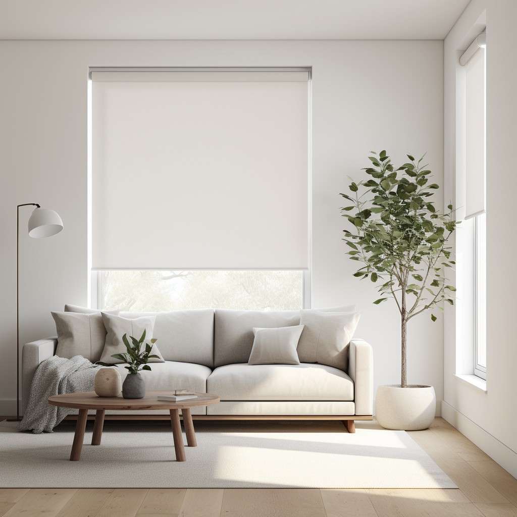 Choose Semi-opaque Roller Shade- Tips to Make Sitting Room More Beautiful