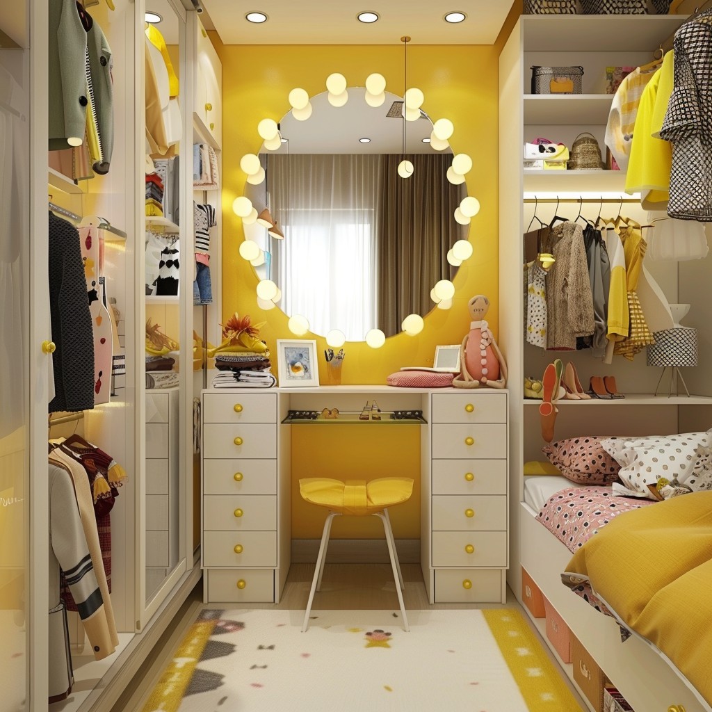 For the Next Fashion Star- Teenage Bedroom Ideas for Small Rooms