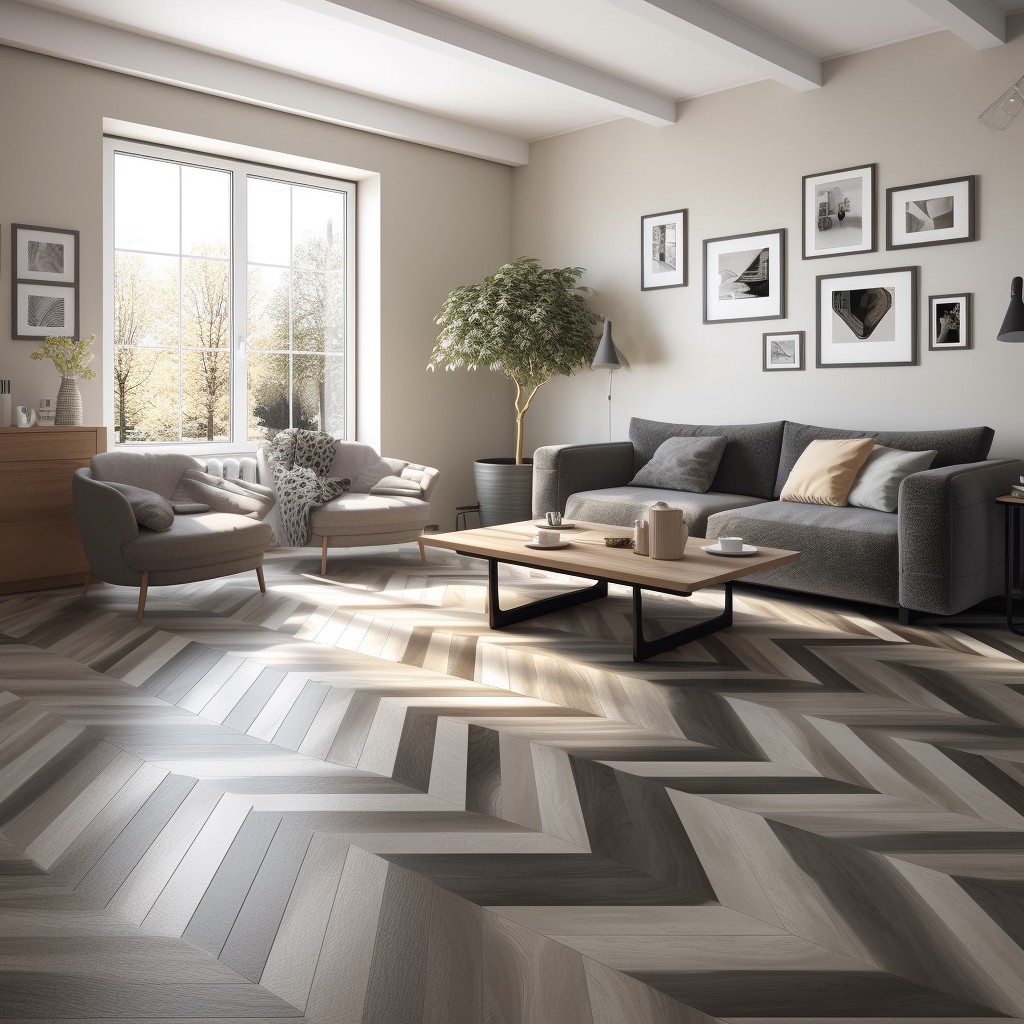 Herringbone Style Tile Design