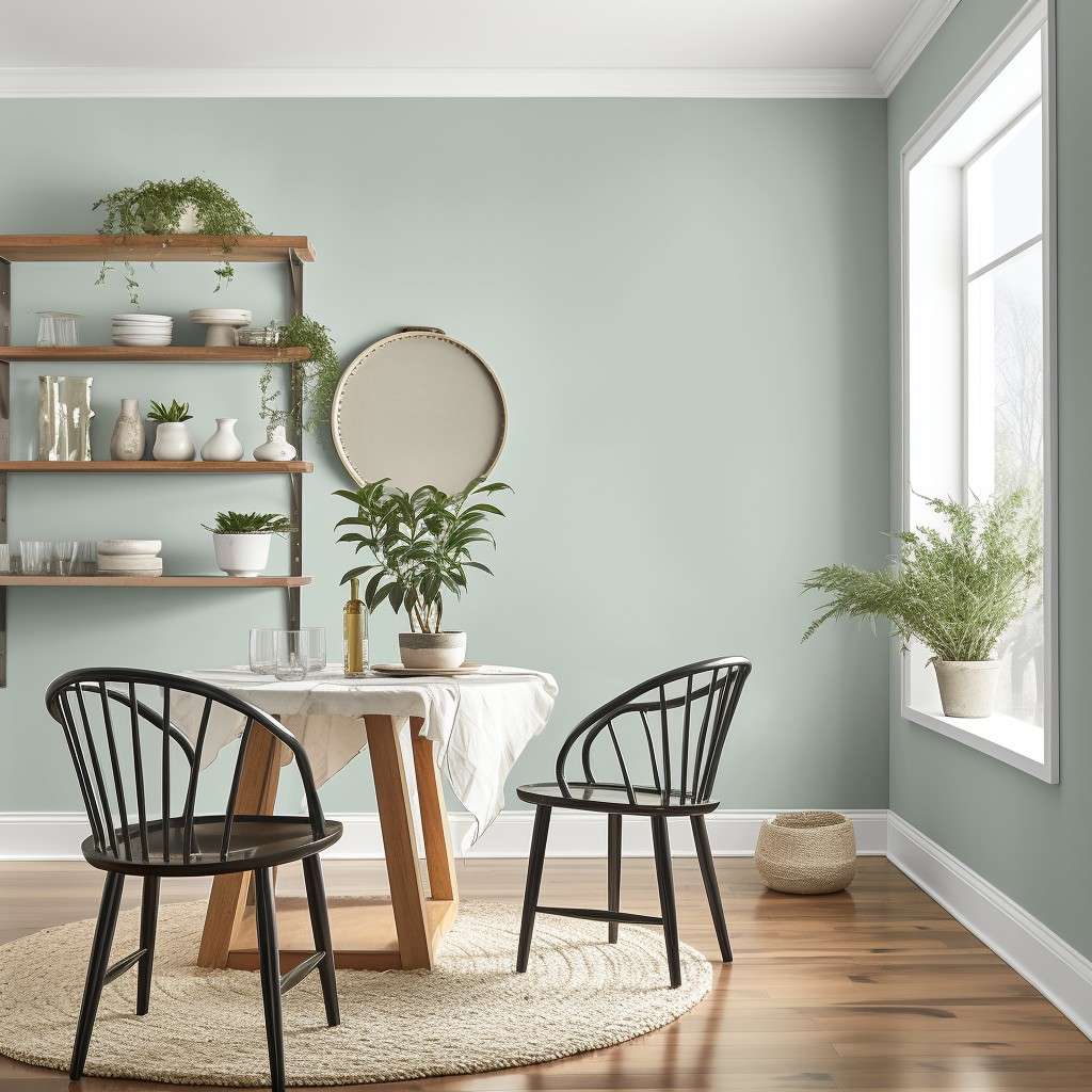 Ice Mist - Bright Dining Room Colors