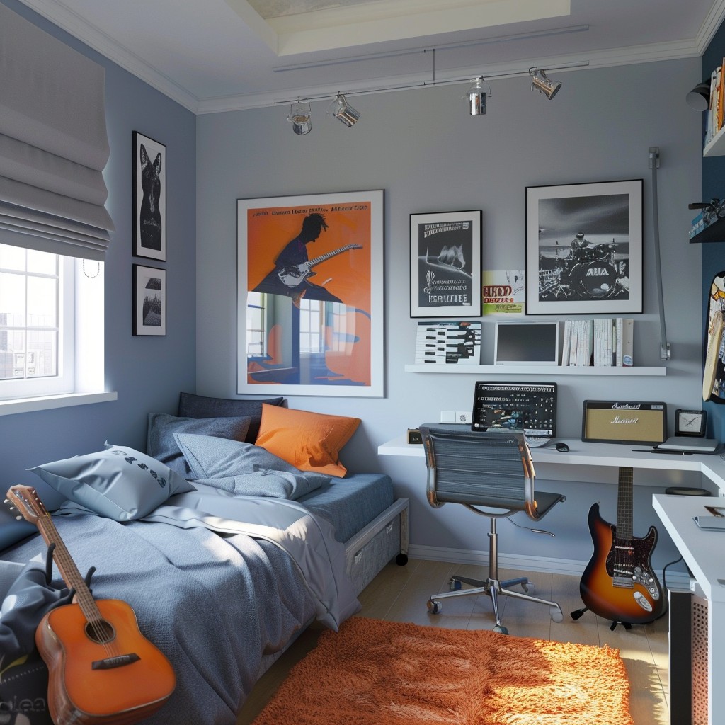 Make it About Passion- Bedroom Ideas for Teenager