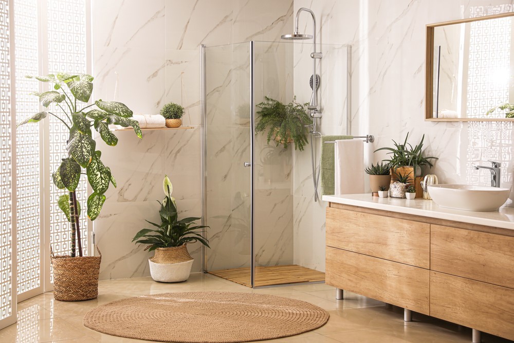 Natural Wood Accents - Bathroom Vanity Ideas
