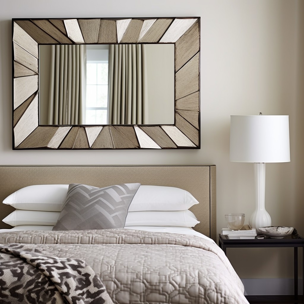 Swap Artwork With Designer Bedroom Mirrors