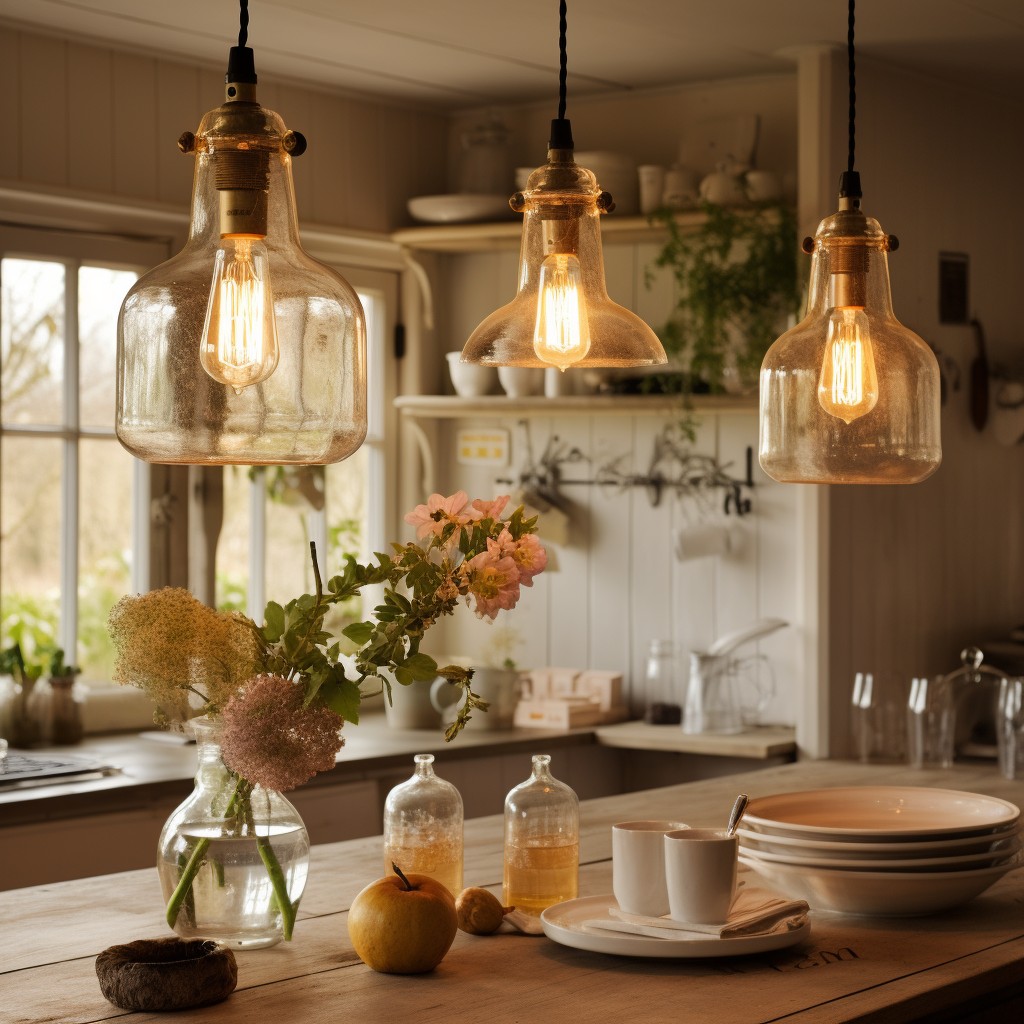 Vintage Inspired Kitchen Light Fixtures