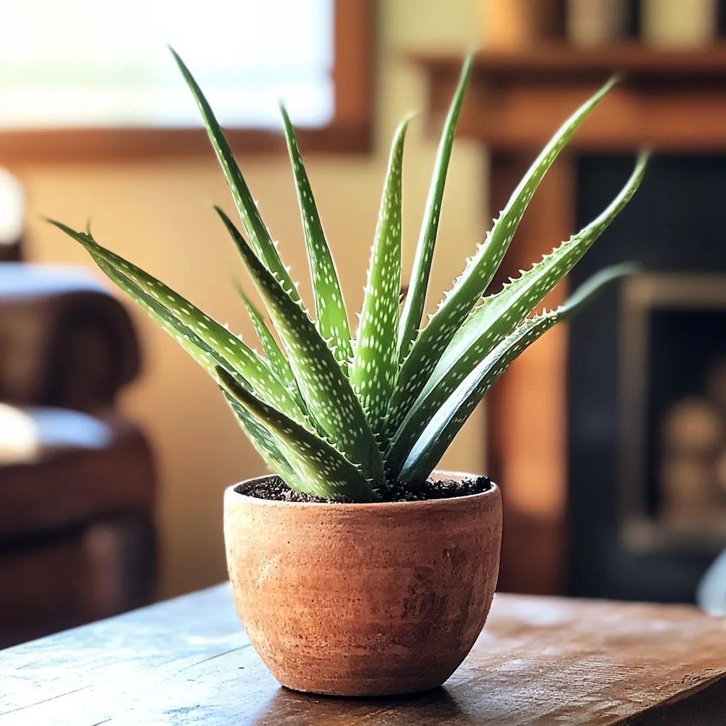 Aloe Vera Plant Low Maintenance Indoor House Plants- Aloe Vera Plant
