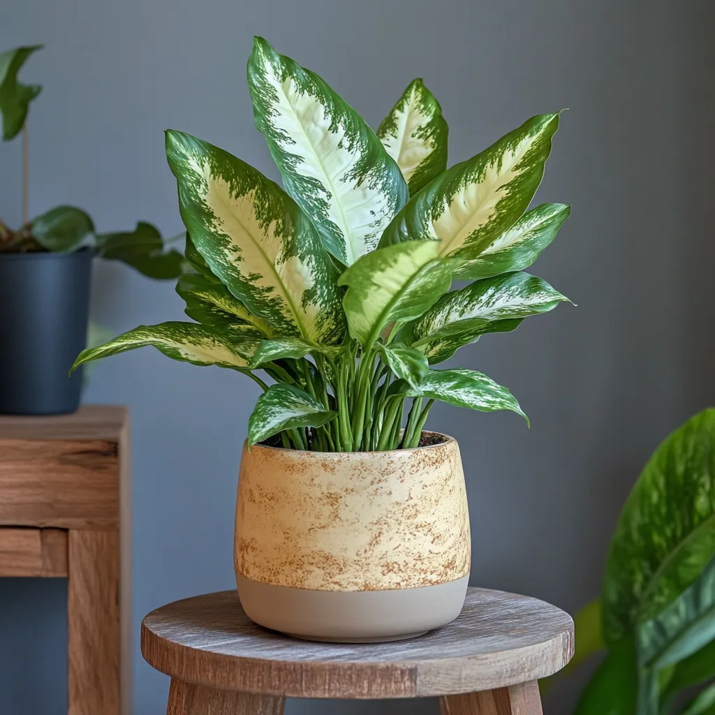 Dieffenbachia Plant Low Maintenance Indoor House Plants- Dieffenbachia Plant