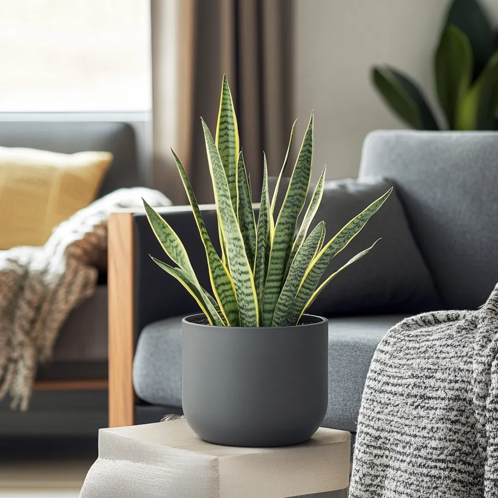 Snake Plant Low Maintenance Indoor House Plants- Snake Plant