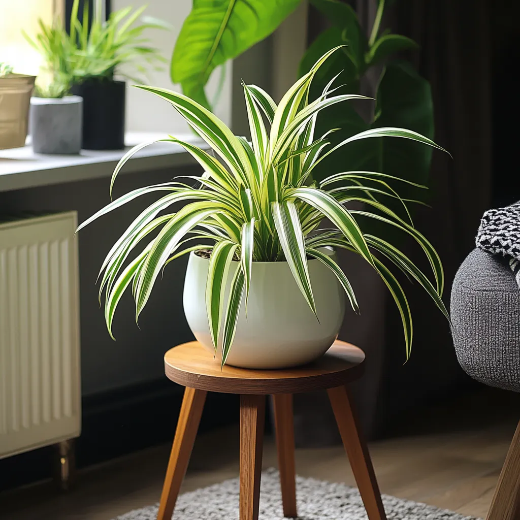 Spider Plant Low Maintenance Indoor House Plants- Spider Plant