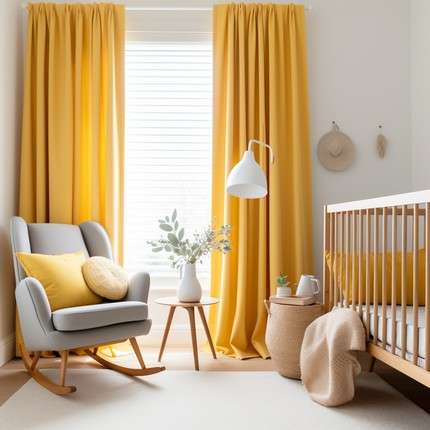 Bright and Cheerful Curtains - Window Treatment Suggestions