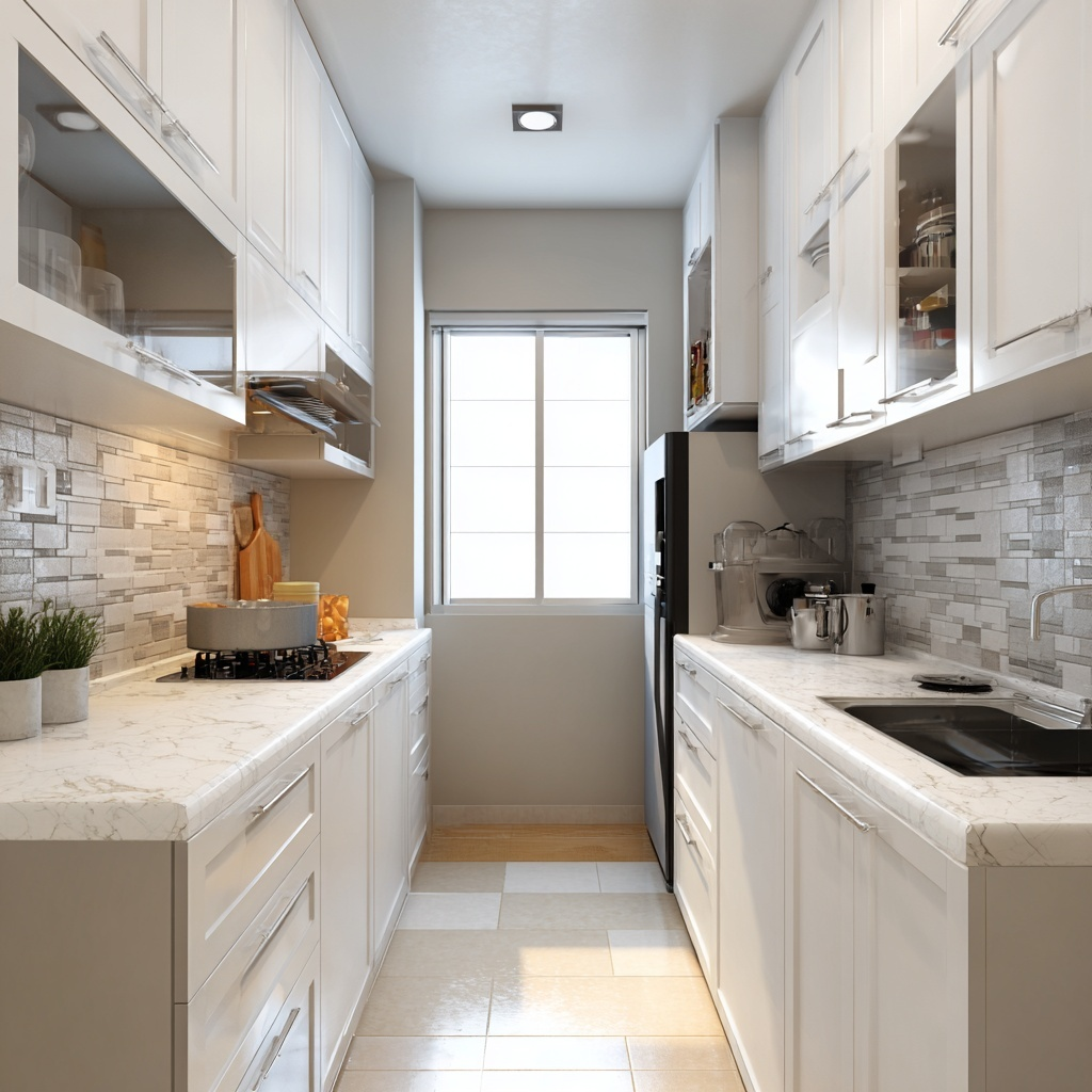 Cabinet Depth and Circulation Guidance for Small Kitchen