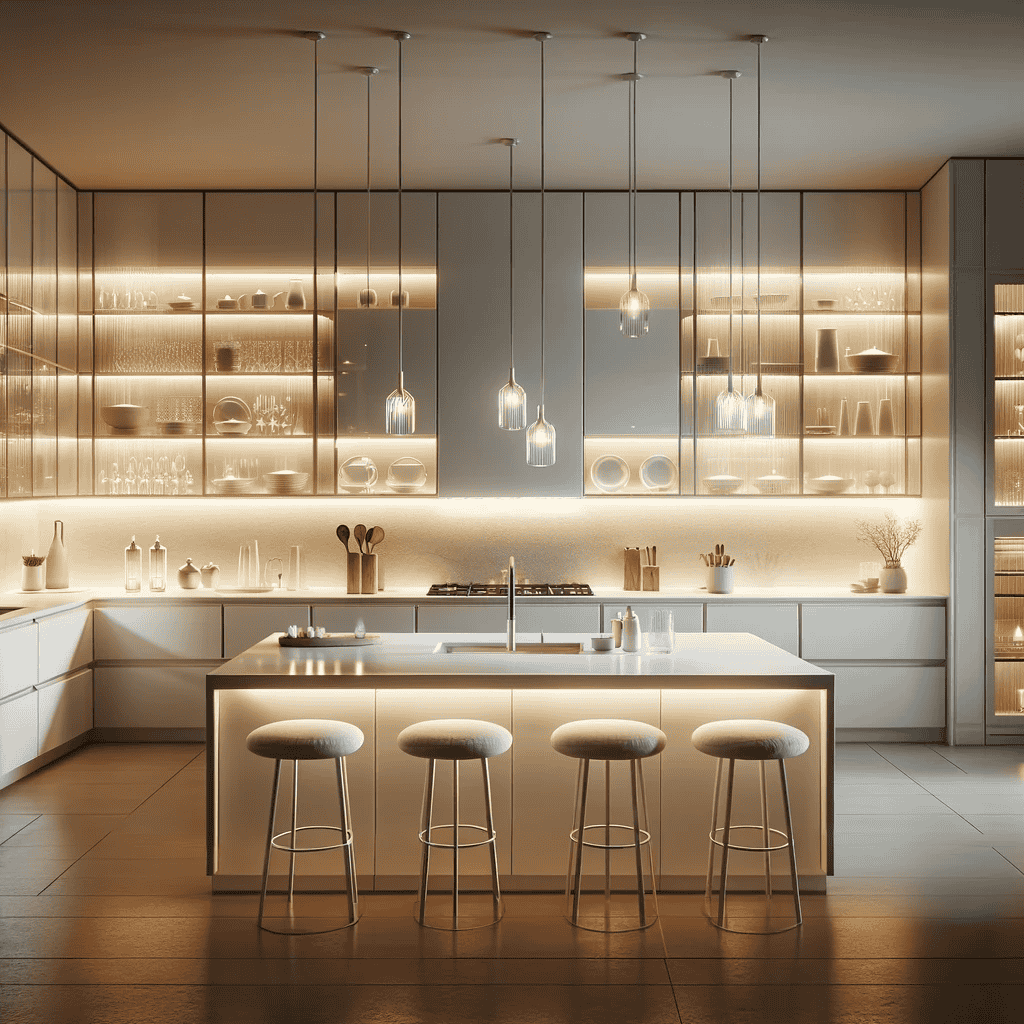 Cabinet Home Light Design Ideas