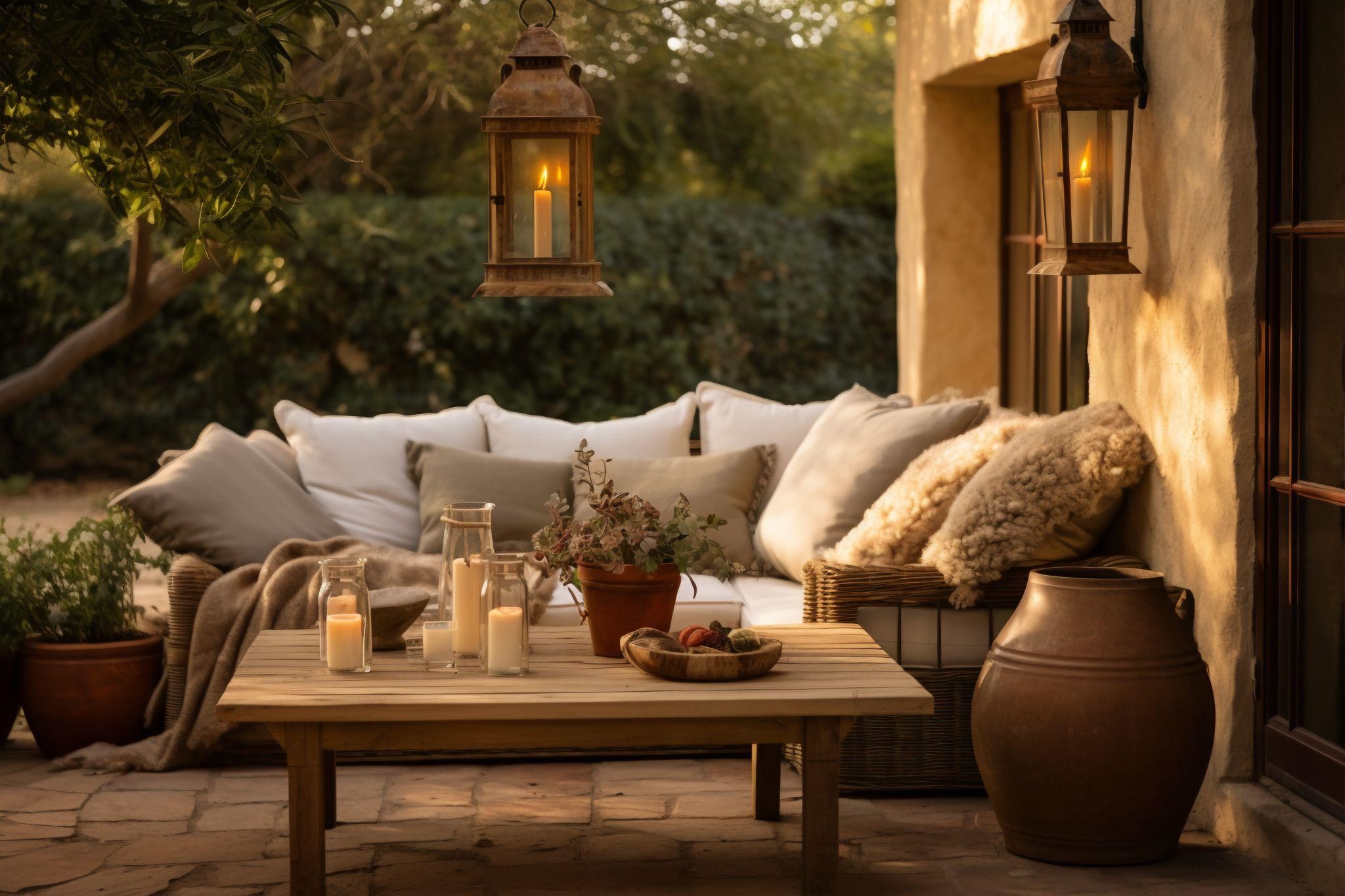 Cosy Terrace Décor