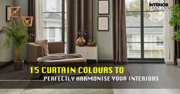 15 Curtain Colour Combinations to Make Your Space More Happening!