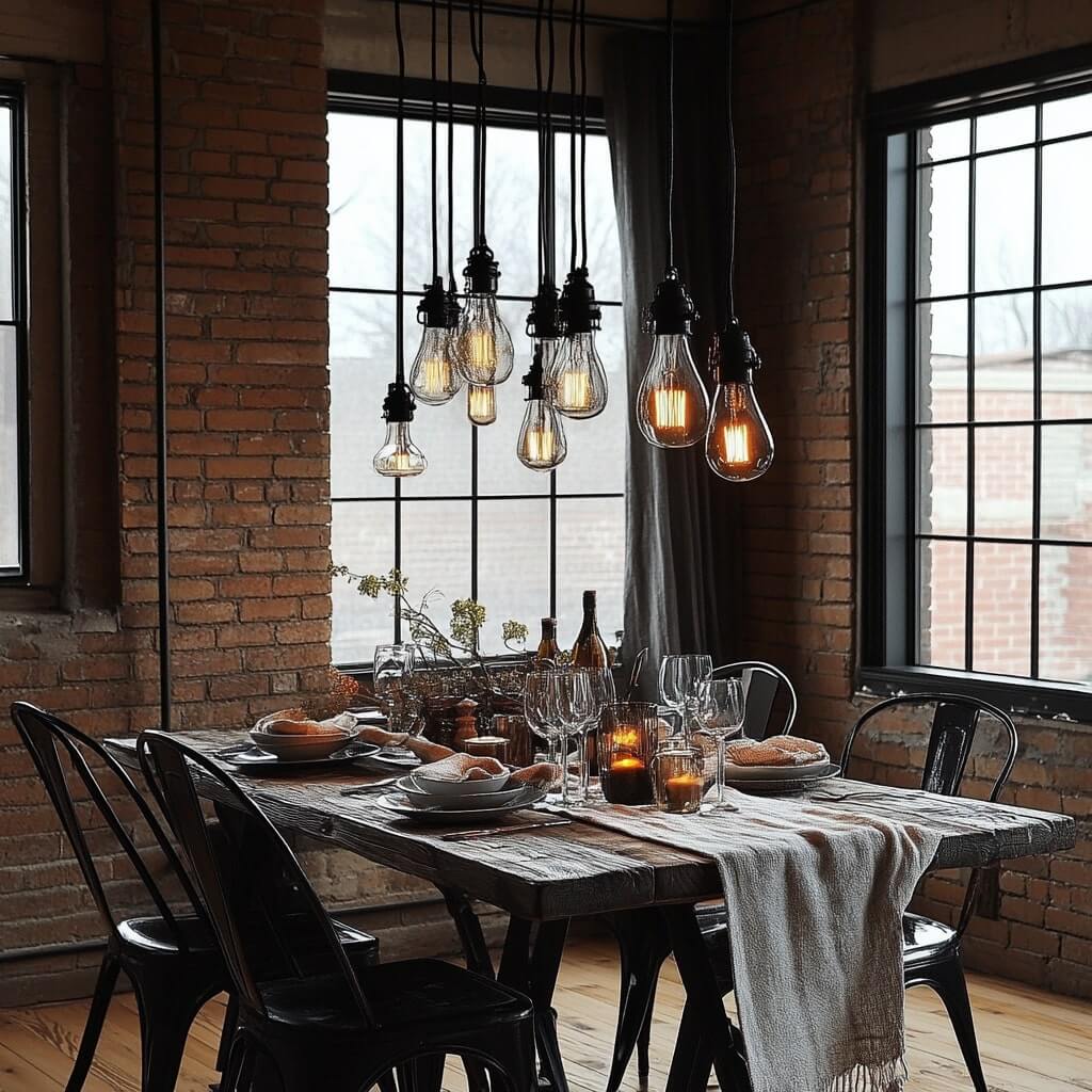 Dining Room Glow-Up with Accent Lighting
