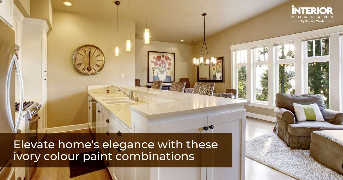 Ivory Colour Paint Combination