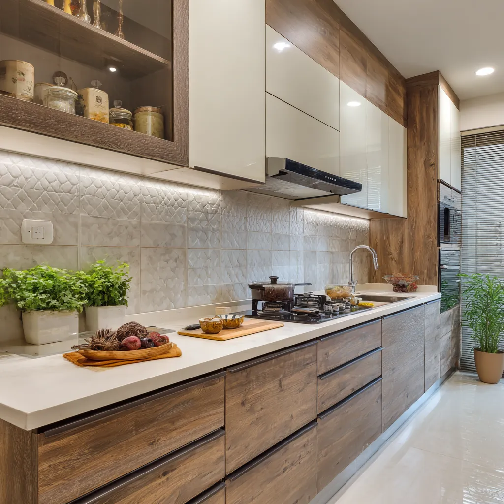 Laminates- Cabinet Material for Small Kitchen 