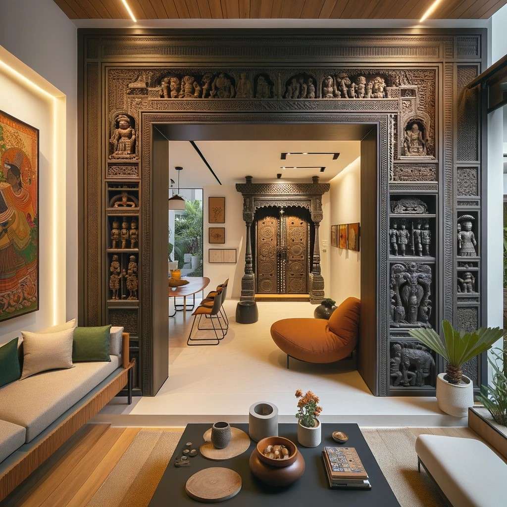 Modern and Traditional Design for Indian Homes