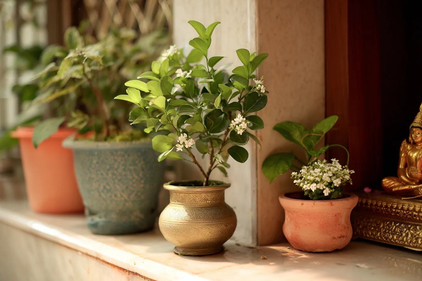 Parijat and Nag Champa- An Auspicious Plant for Pooja Room as per Vastu