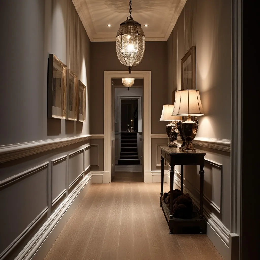 Silver Grey and Sepia Brown Combination